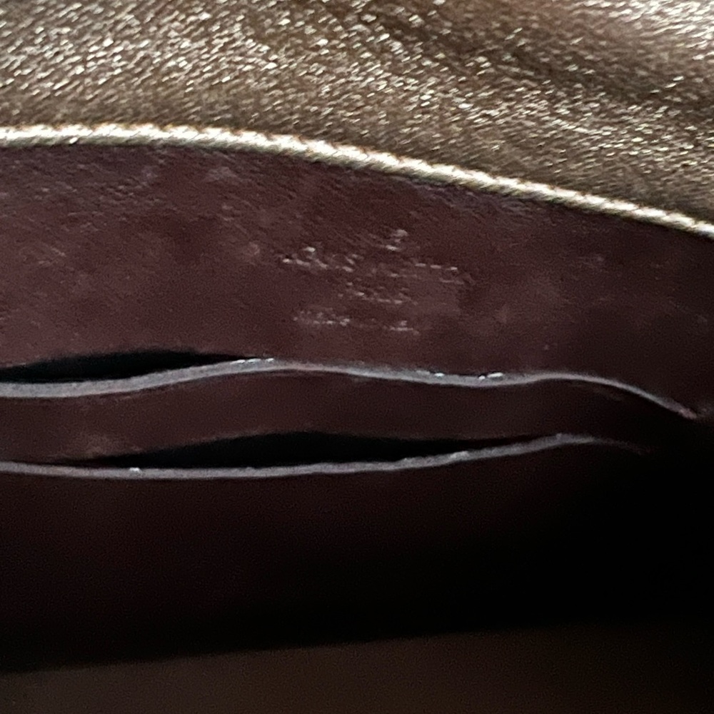 Louis Vuitton Sofia Coppola Gold Leather Clutch Bag (Pre-Owned) - Picture 6 of 8